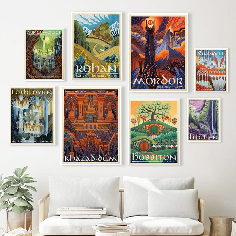 Ring Art Poster Wall Retro Tra - đánh giá và giá Star Map Poster