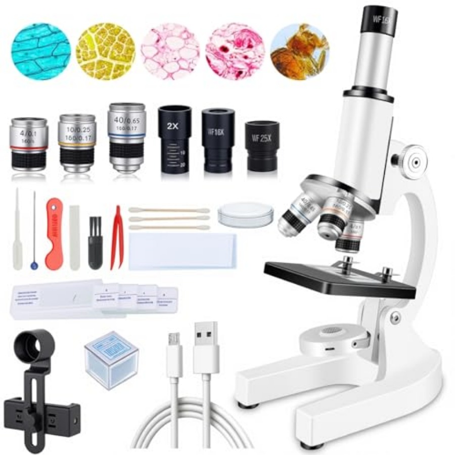 Compound Microscope for Adults - đánh giá và giá Microscope Compound 40X