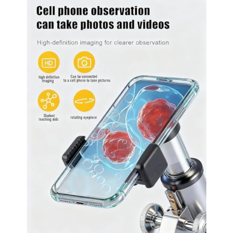 Compound Microscope for Adults - đánh giá và giá Microscope Compound 40X