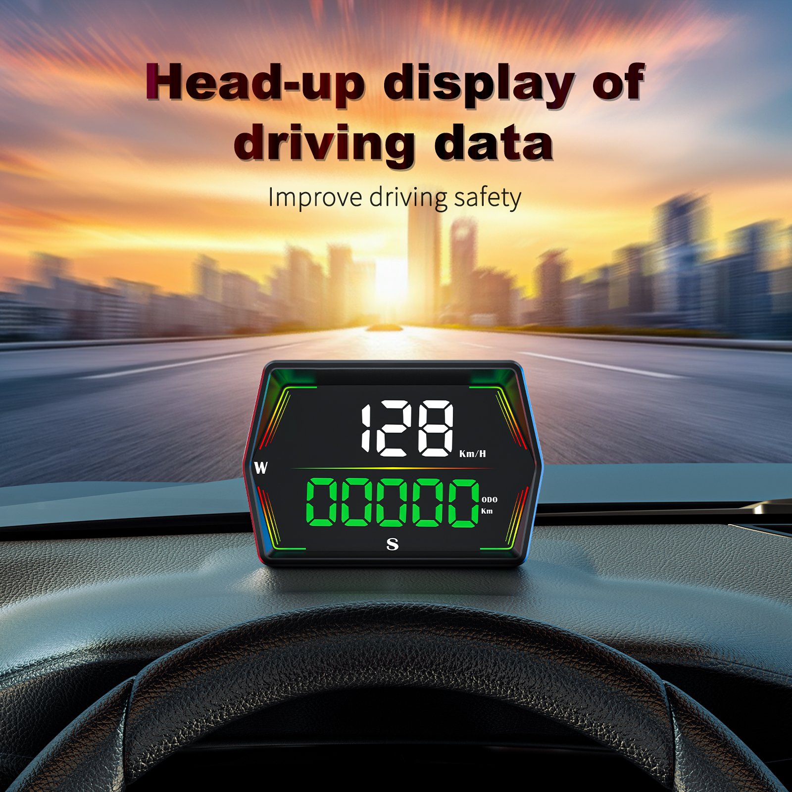 HUD G21 Head up Display Car Di - đánh giá và giá Anemometer Wind Speed