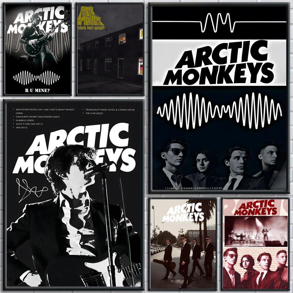 Vintage A-Arctic Monkeys Rock  - đánh giá và giá Star Map Poster