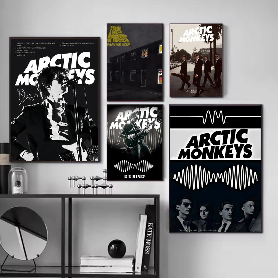 Vintage A-Arctic Monkeys Rock  - đánh giá và giá Star Map Poster