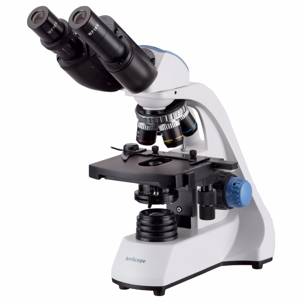 AmScope 40X-2000X LED Binocula - đánh giá và giá Microscope Compound 40X