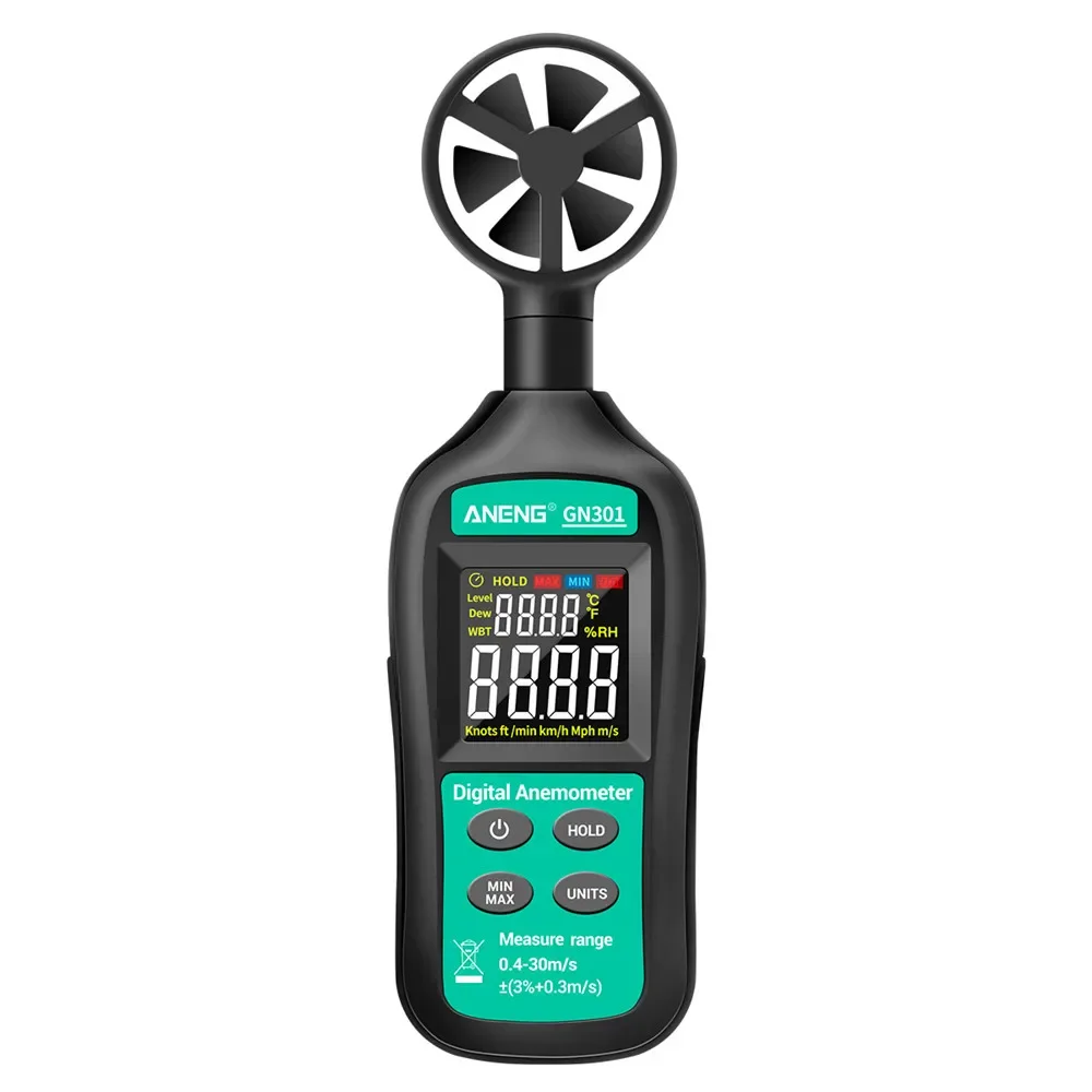 For ANENG GN301 Digital Anemom - đánh giá và giá Anemometer Wind Speed