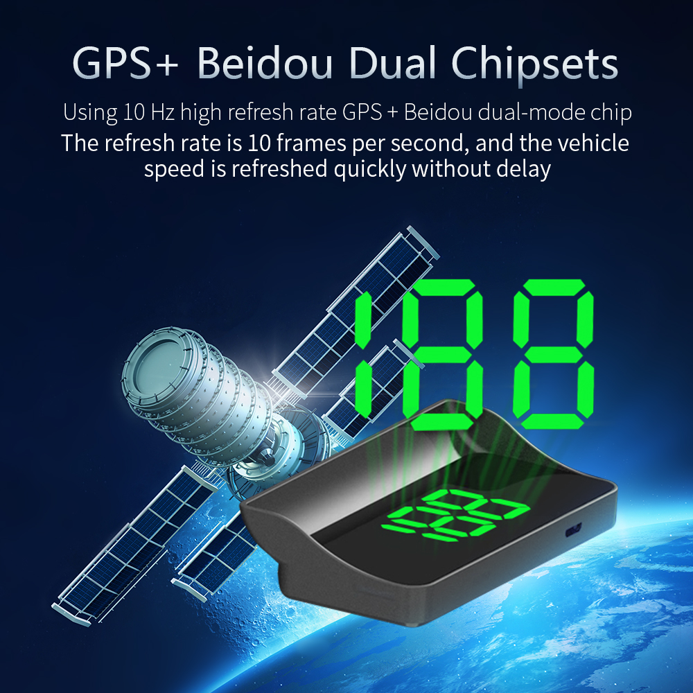 W1 Car HUD Head Up Display Win - đánh giá và giá Anemometer Wind Speed