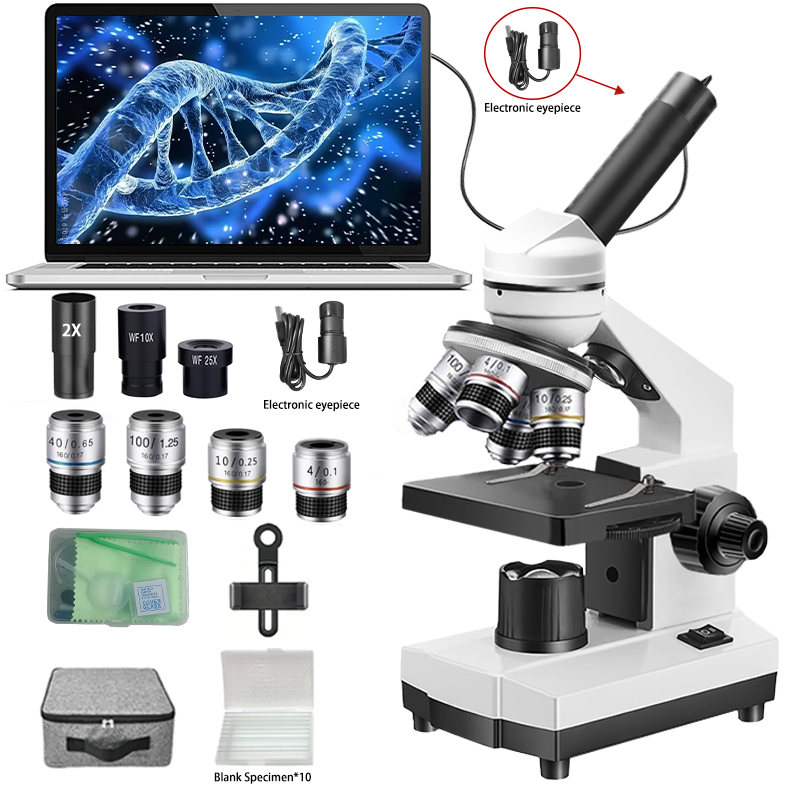40X-5000X Compound Monocular M - đánh giá và giá Microscope Compound 40X