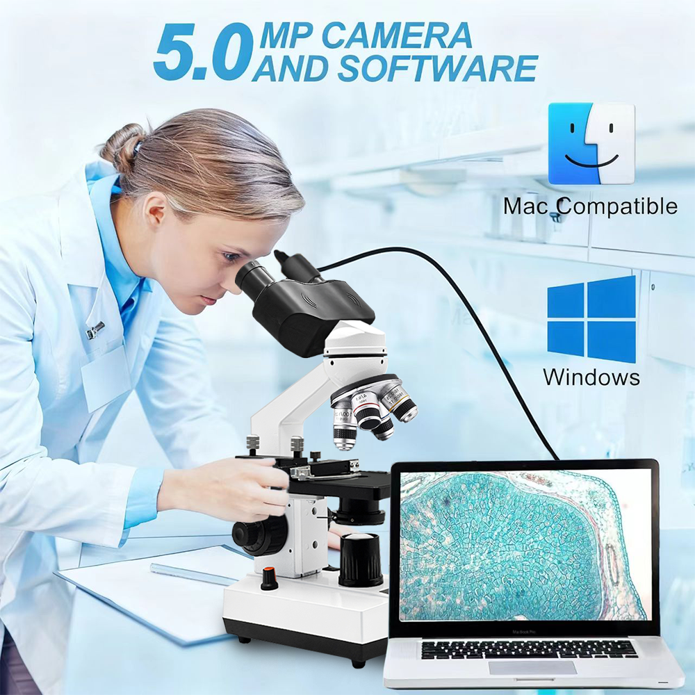 Compound Microscope,40X-2500X, - đánh giá và giá Microscope Compound 40X