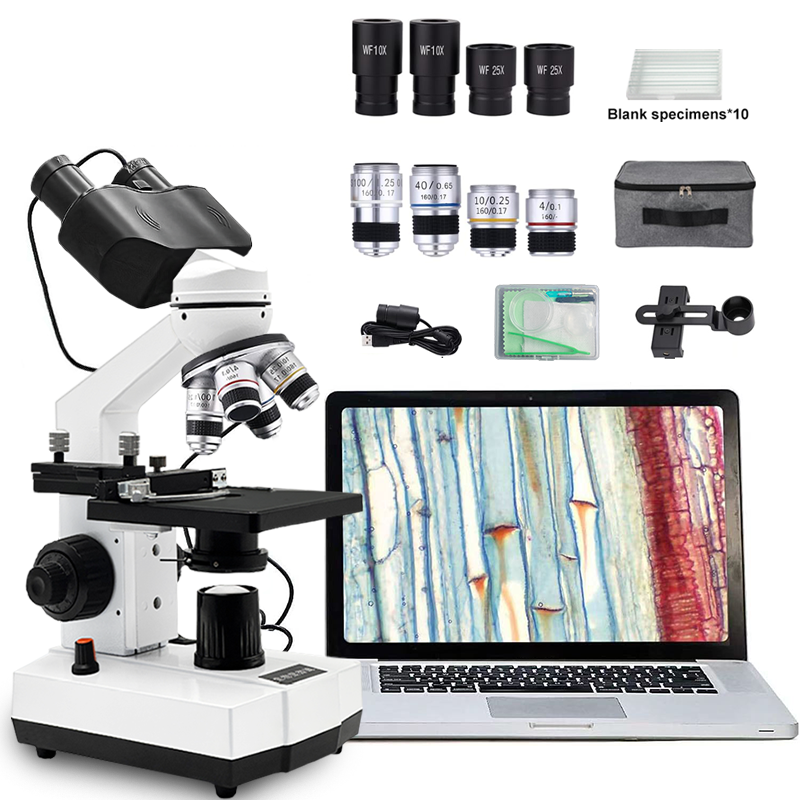 Compound Microscope,40X-2500X, - đánh giá và giá Microscope Compound 40X