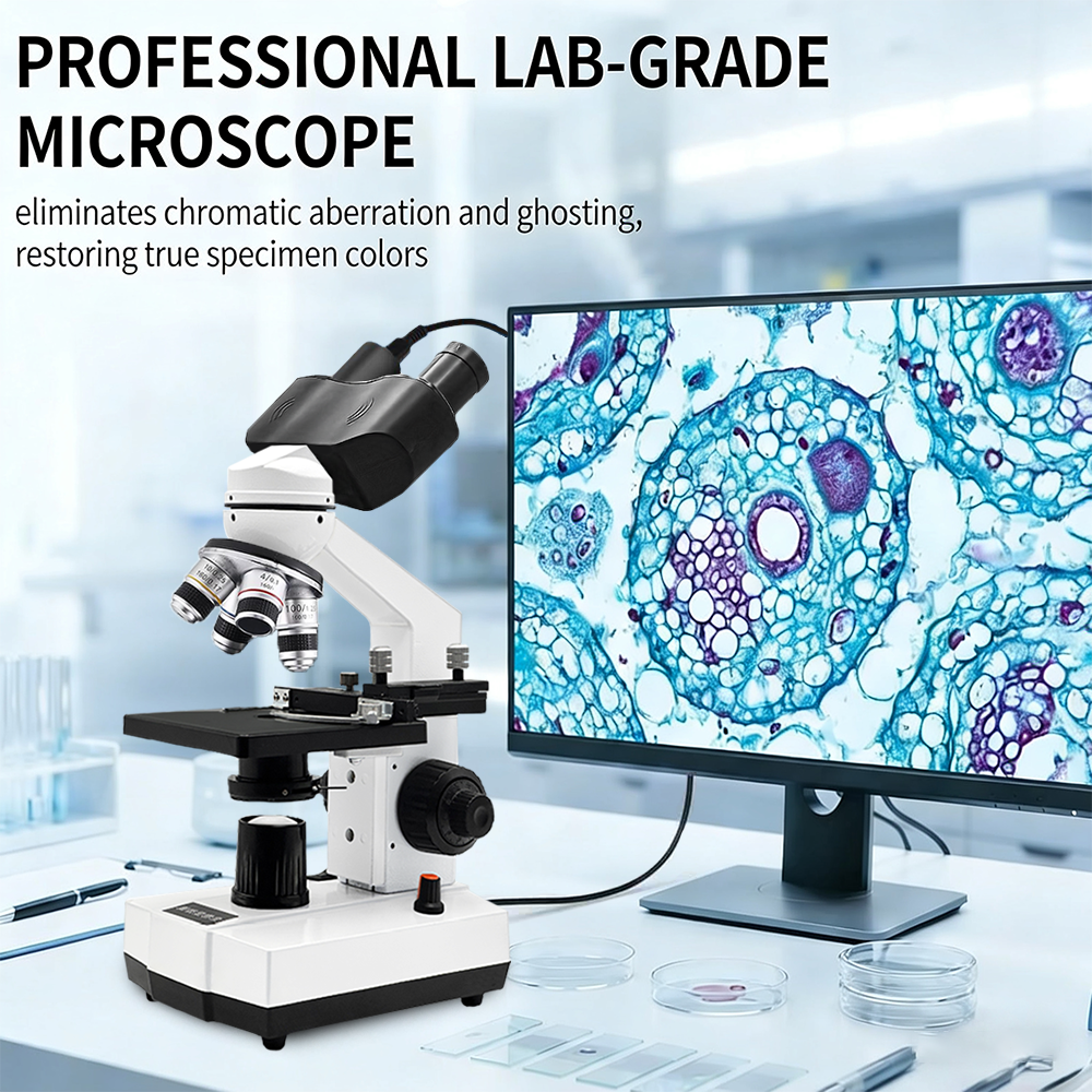 Compound Microscope,40X-2500X, - đánh giá và giá Microscope Compound 40X