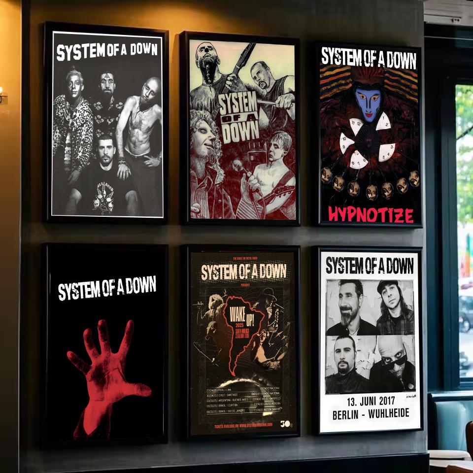 Band S-system of a Down  Poste - đánh giá và giá Star Map Poster