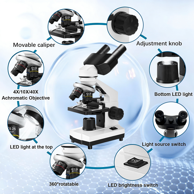 Biological Optical Compound Fo - đánh giá và giá Microscope Compound 40X