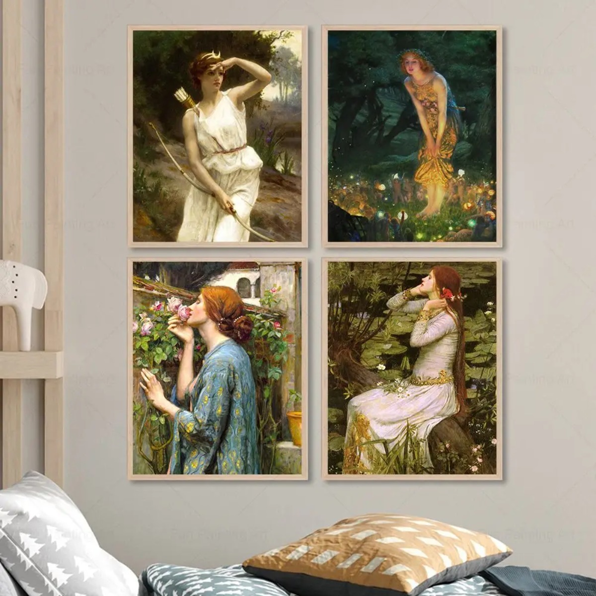 Pre-Raphaelite British Art Set - đánh giá và giá Star Map Poster
