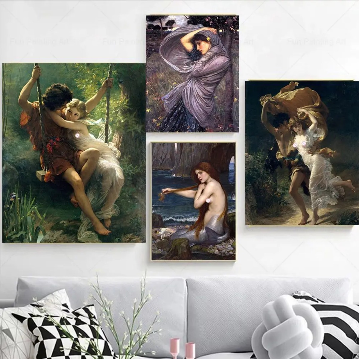 Pre-Raphaelite British Art Set - đánh giá và giá Star Map Poster