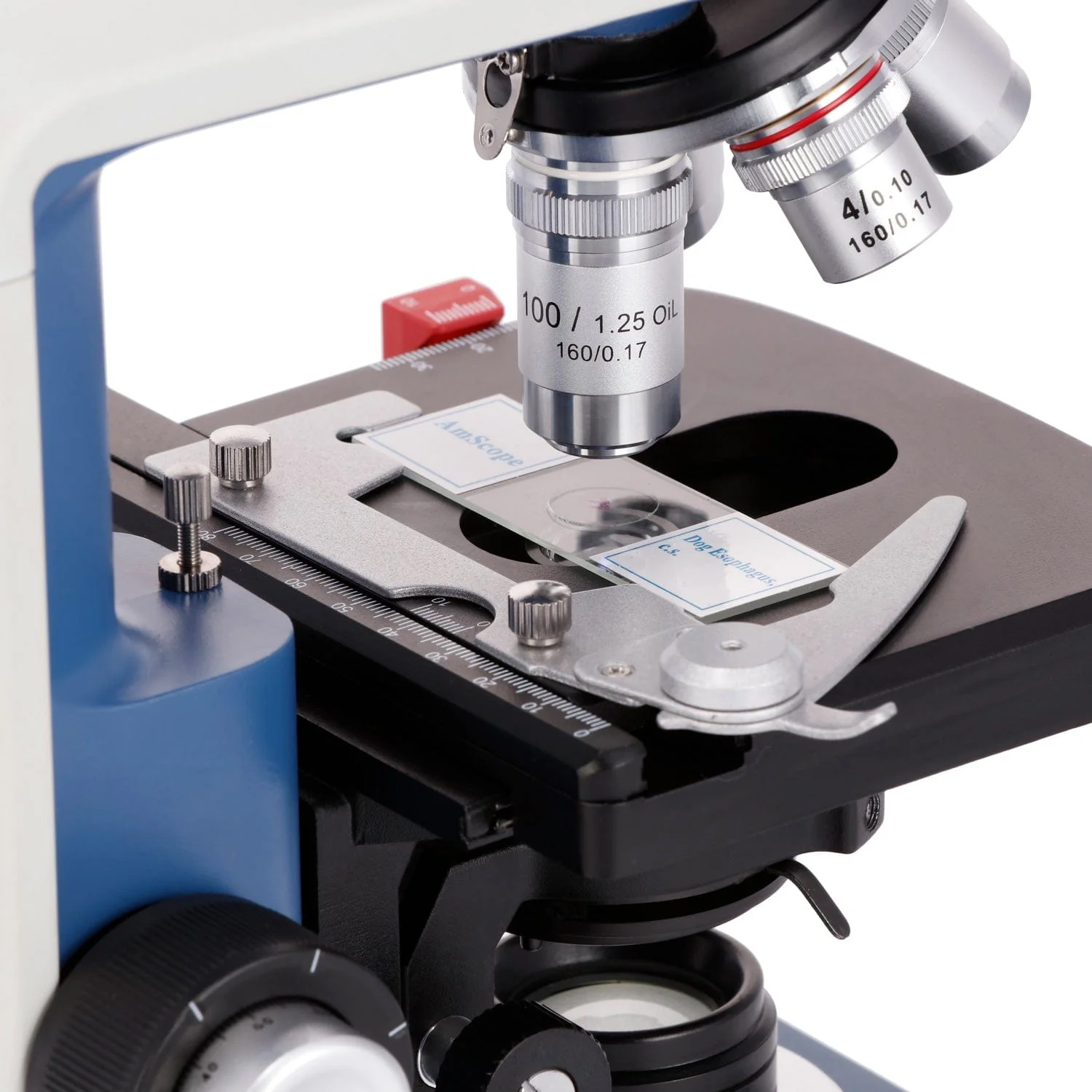 AmScope 40X-2500X USB-C Rechar - đánh giá và giá Microscope Compound 40X