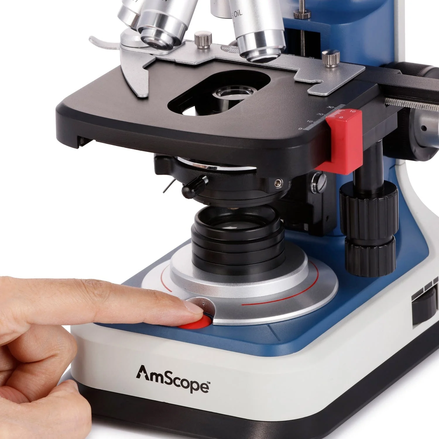 AmScope 40X-2500X USB-C Rechar - đánh giá và giá Microscope Compound 40X