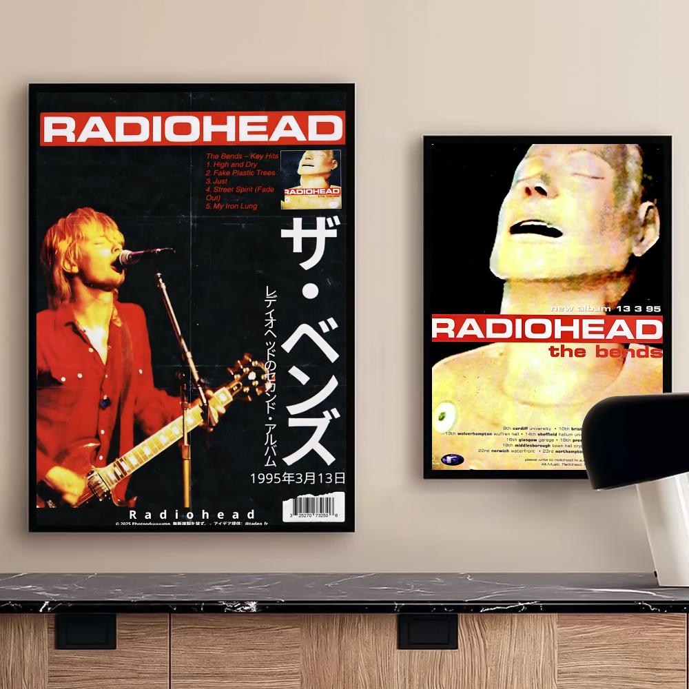 Rock Band Characters Radiohead - đánh giá và giá Star Map Poster